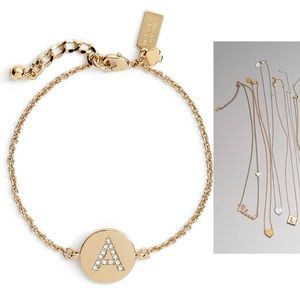 Kate Spade Pave Initial Bracelet